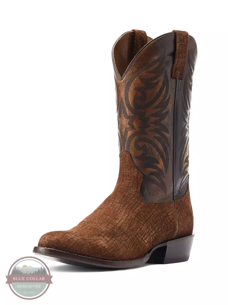 10044557 Bankroll Tan Hippo Sueded Western Boots