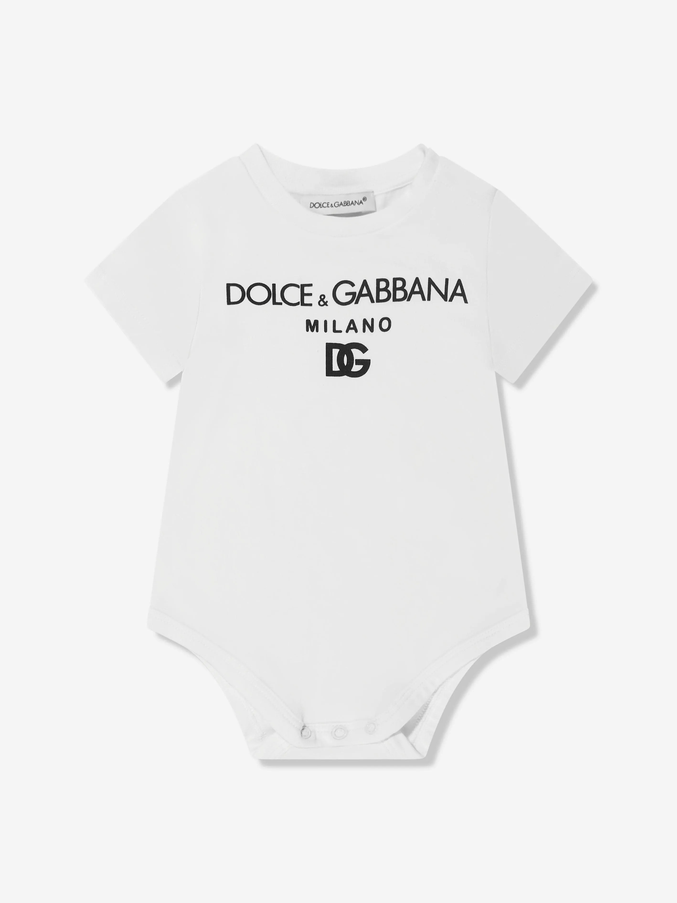 Baby Boys Bodysuits Set in White