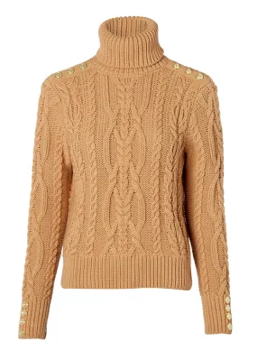 Belgravia Cable Knit - Camel