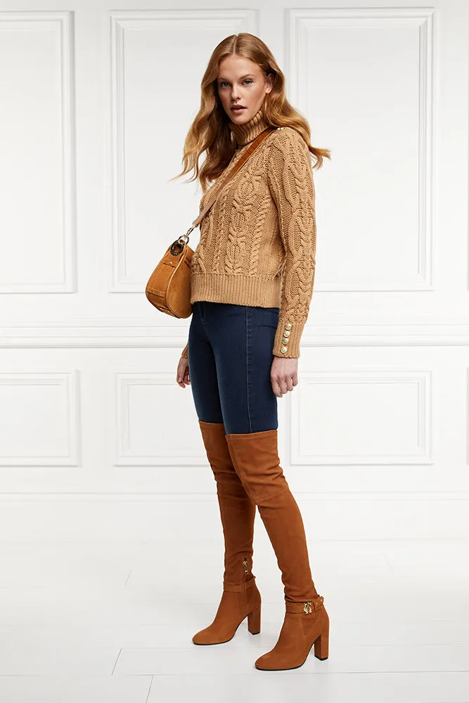 Belgravia Cable Knit - Camel