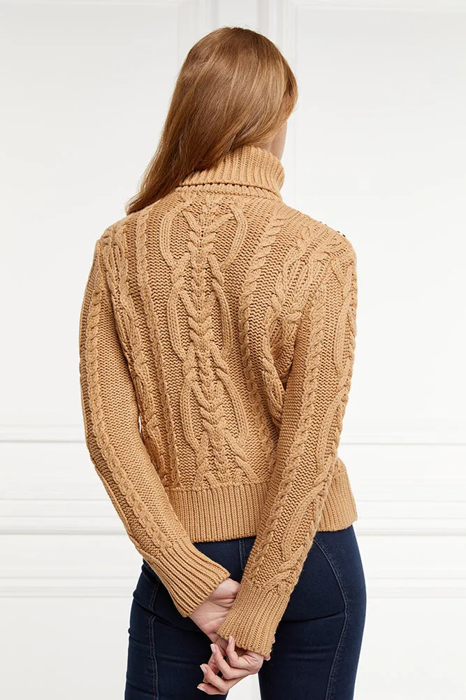 Belgravia Cable Knit - Camel