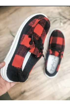 Buffalo Plaid Sneakers