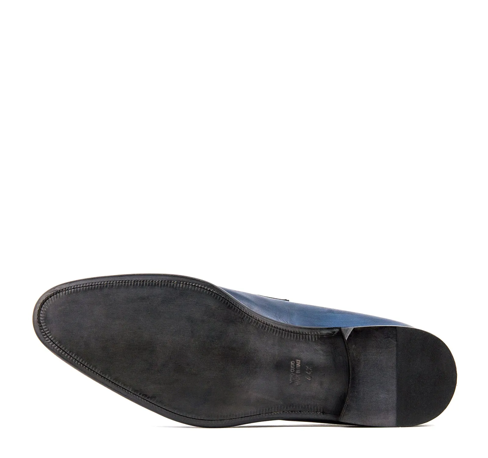 Calzoleria Toscana Penny Loafer in Ocean