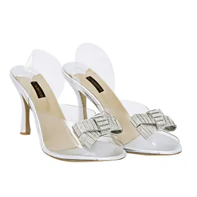 CELIA-HEEL SILVER