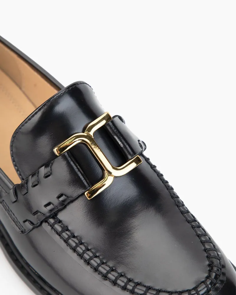 Chain Comfortable Slip On Penny Flat Loafers