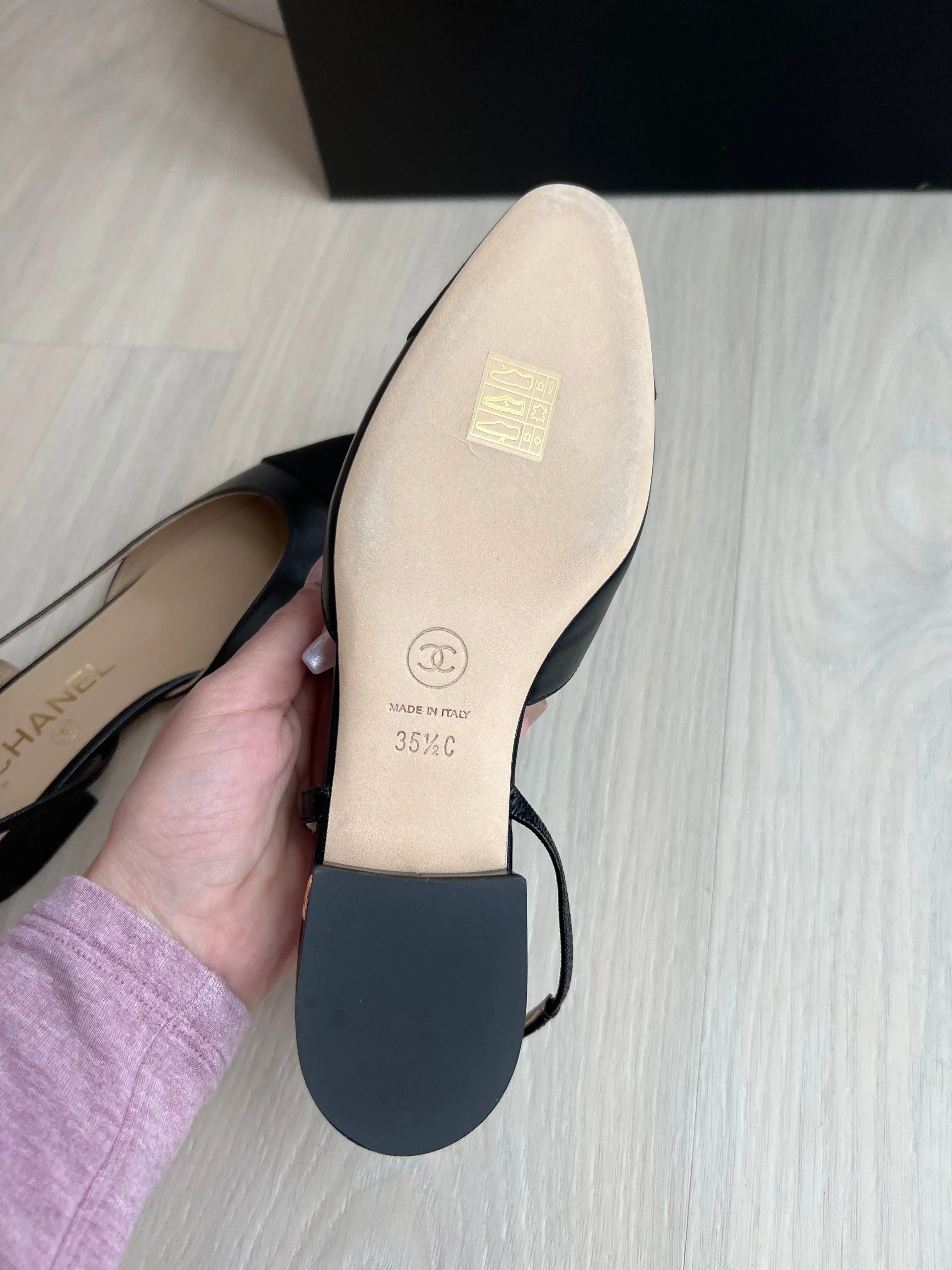 Chanel Slingback Flats