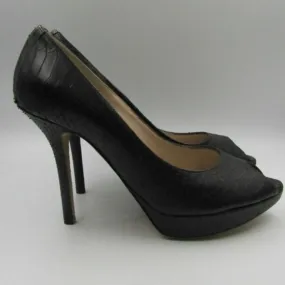 Christian Dior Blk Miss Dior Black Snake Pumps