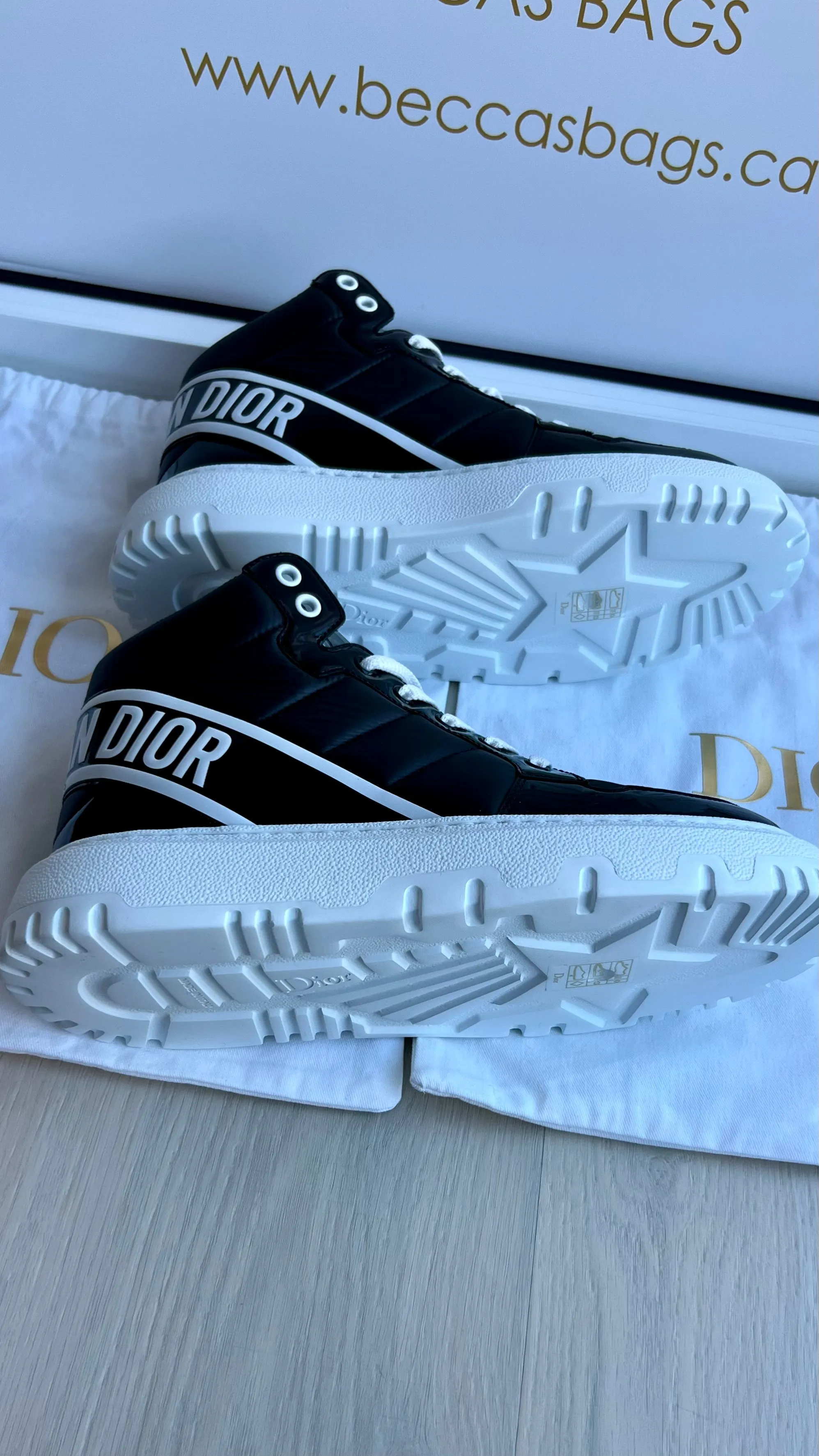 Christian Dior D Player Sneakers