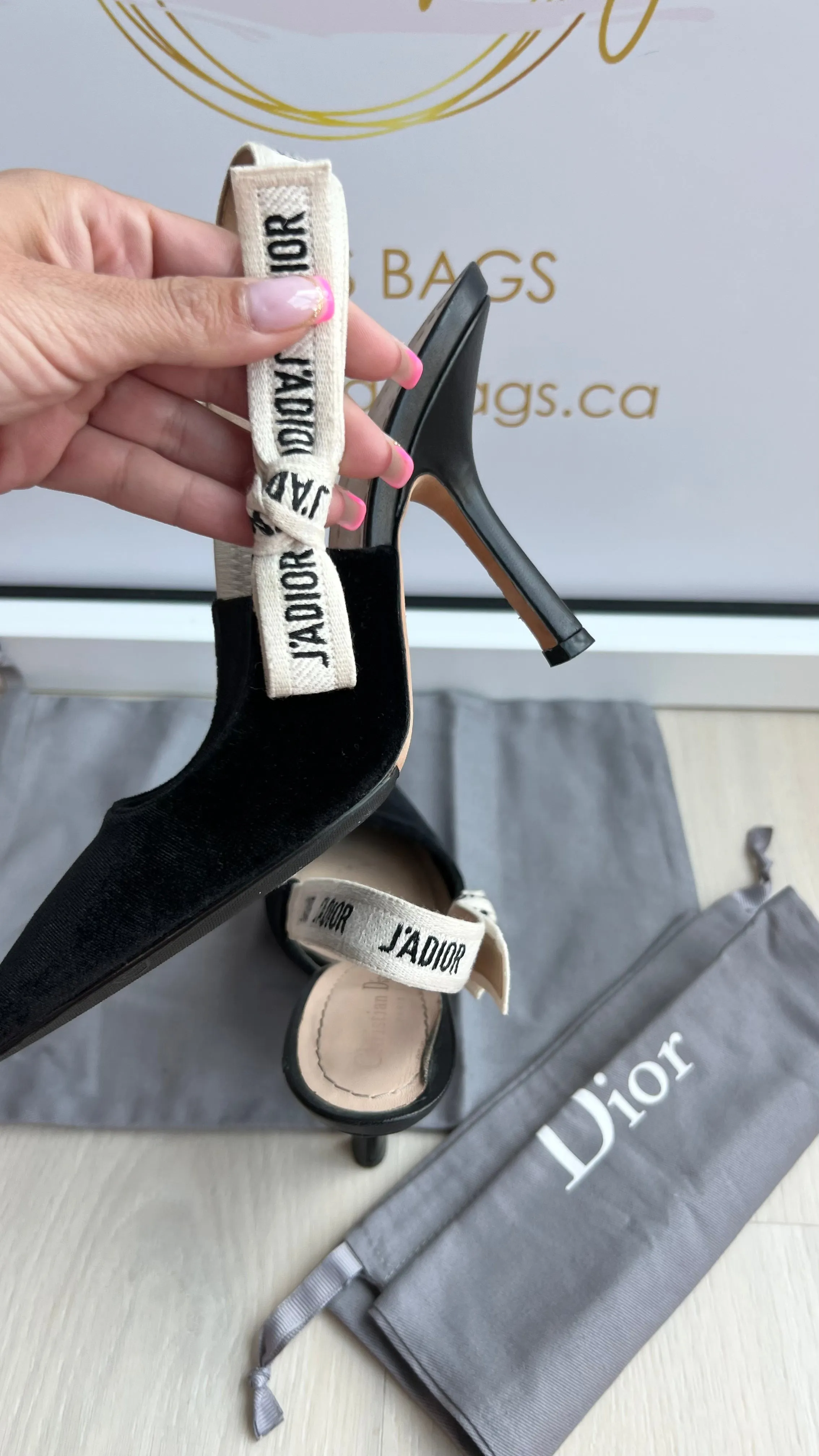 Christian Dior J’Adior Slingback Heels