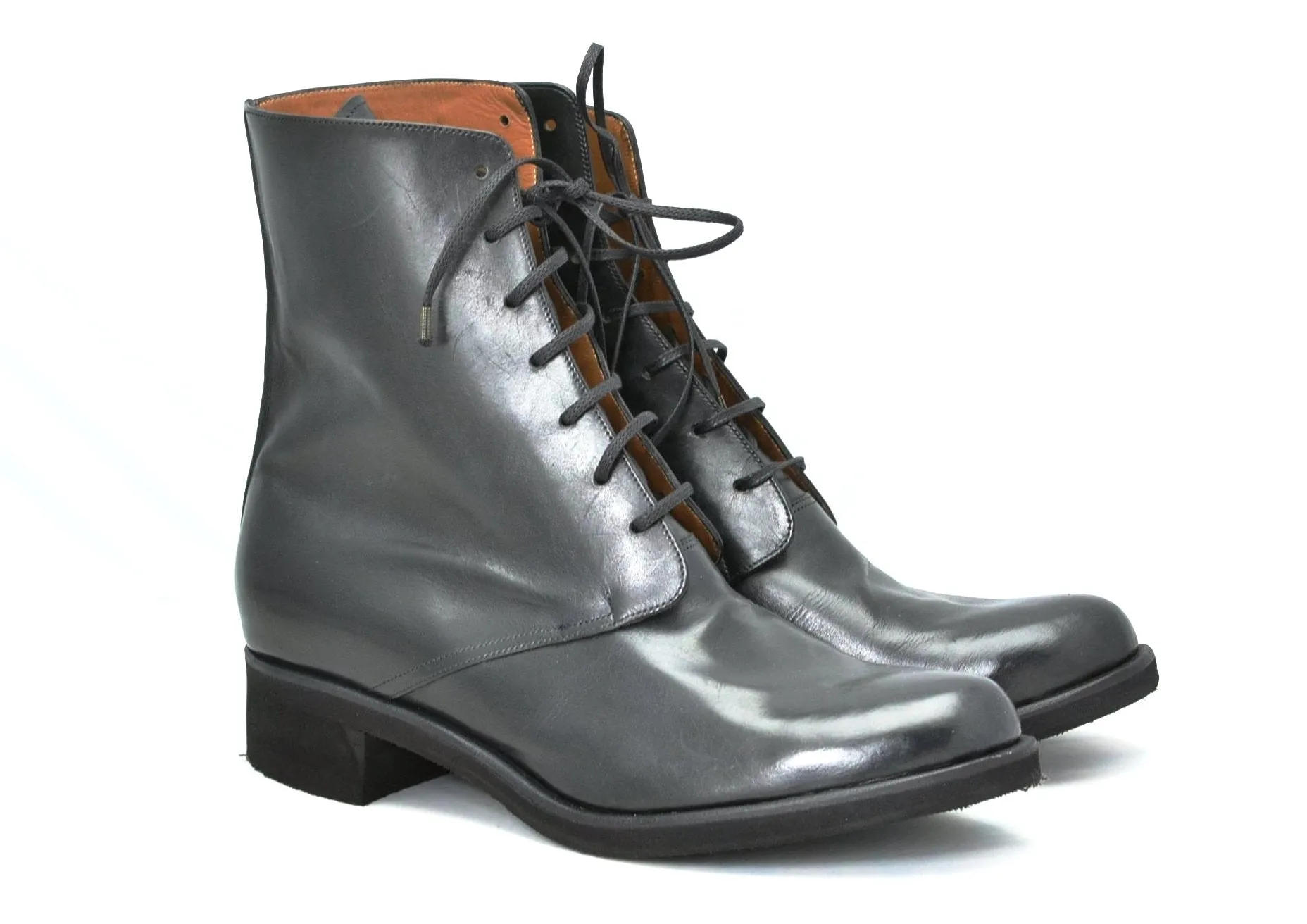 Derby Boot / Black Calf