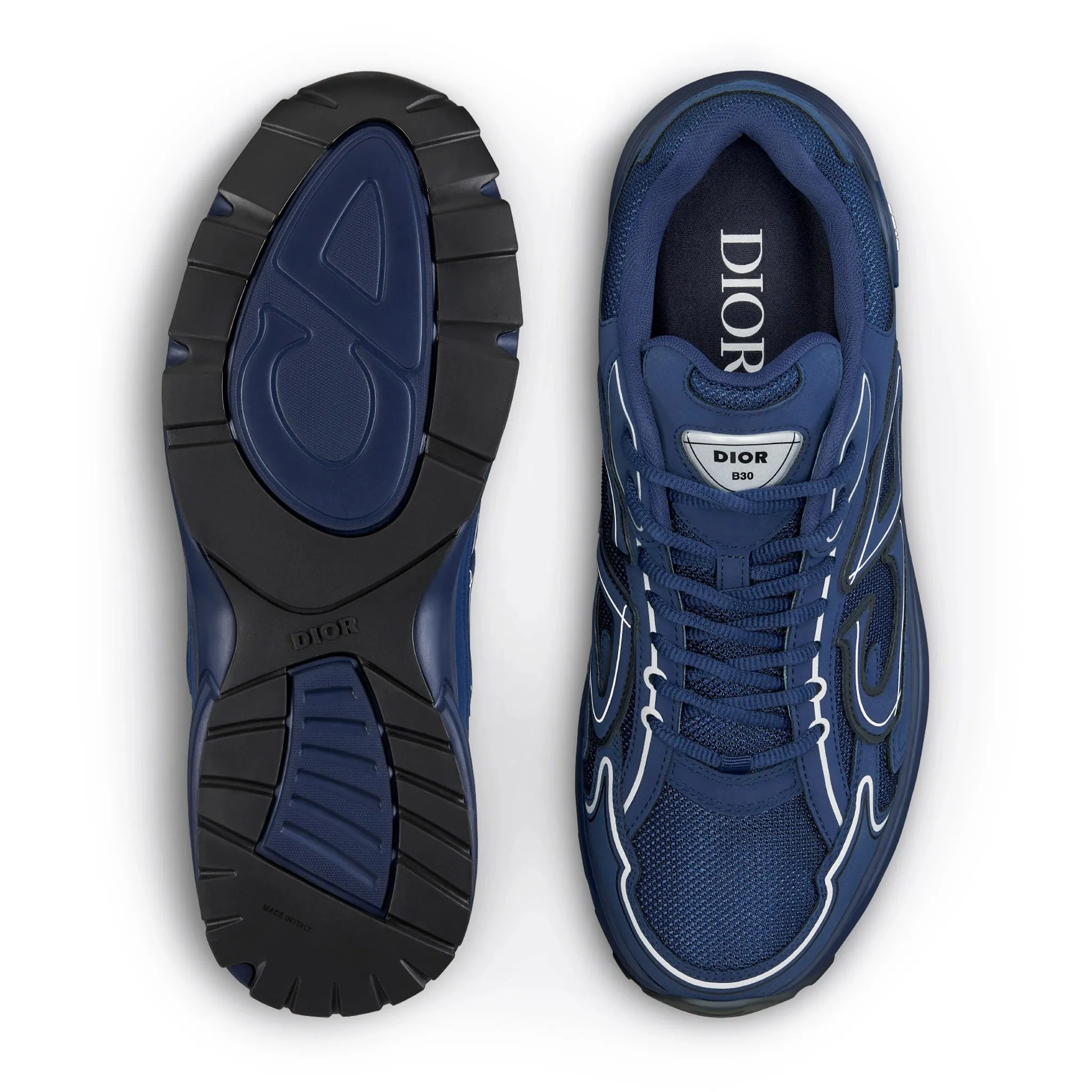 Dior B30 Mesh Deep Blue Trainer