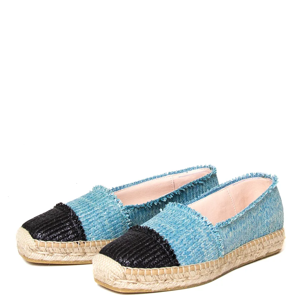 Ella Women's Raffia Espadrille Flat