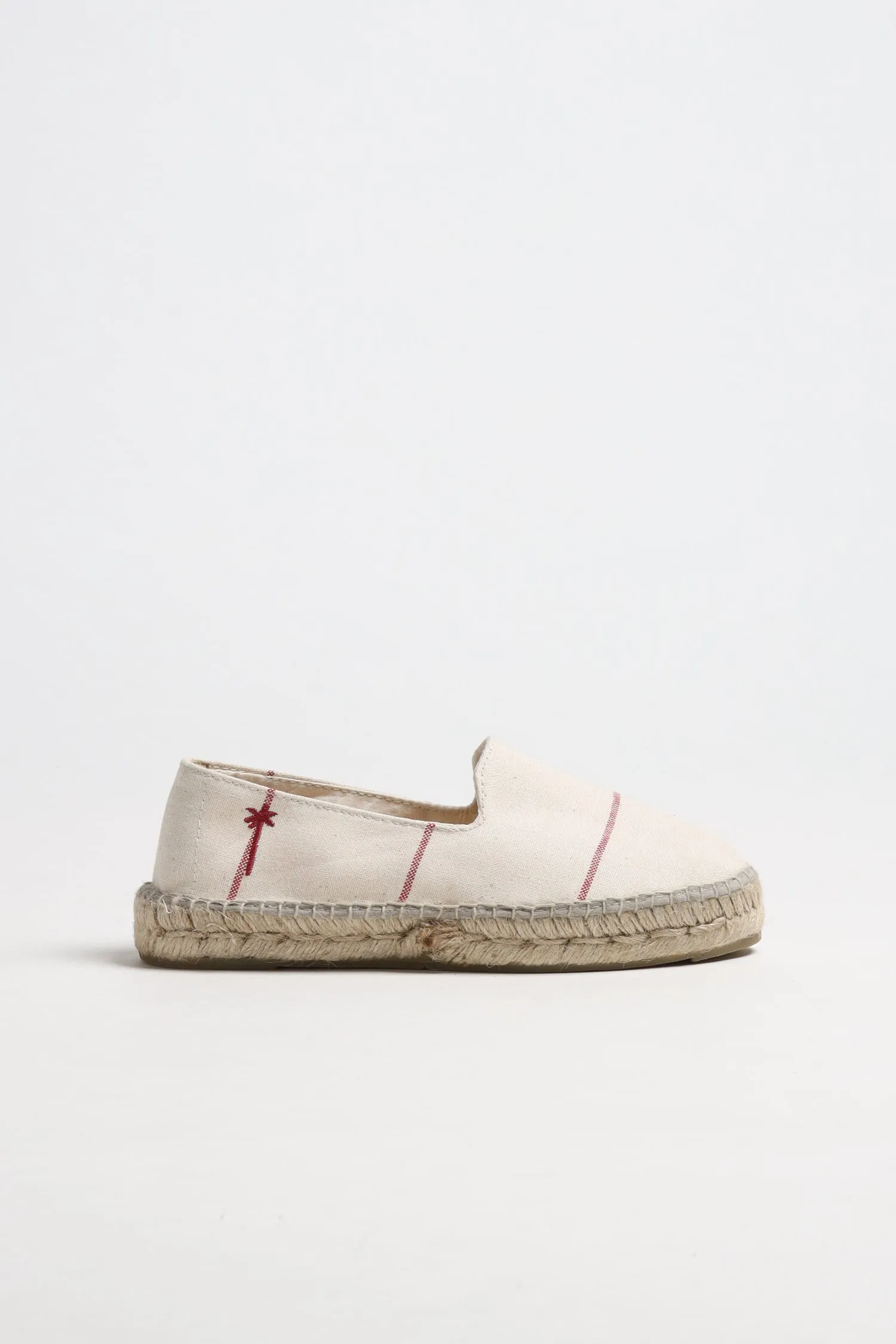 Espadrilles Portofino in Rot/Beige