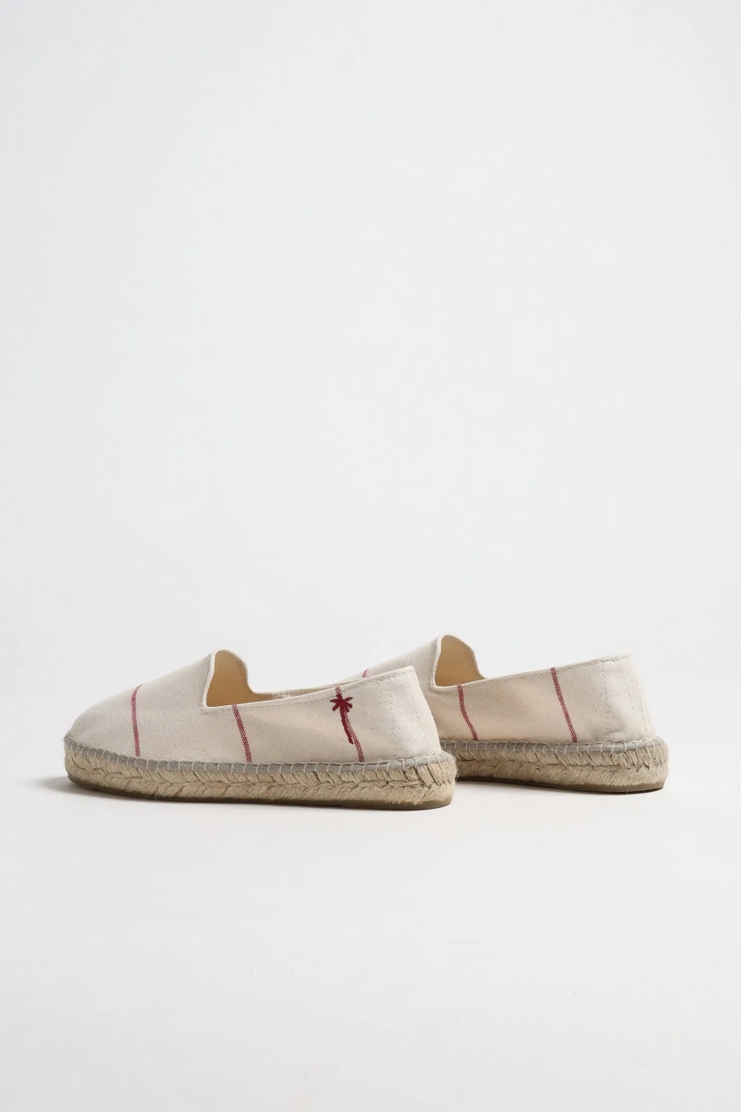 Espadrilles Portofino in Rot/Beige