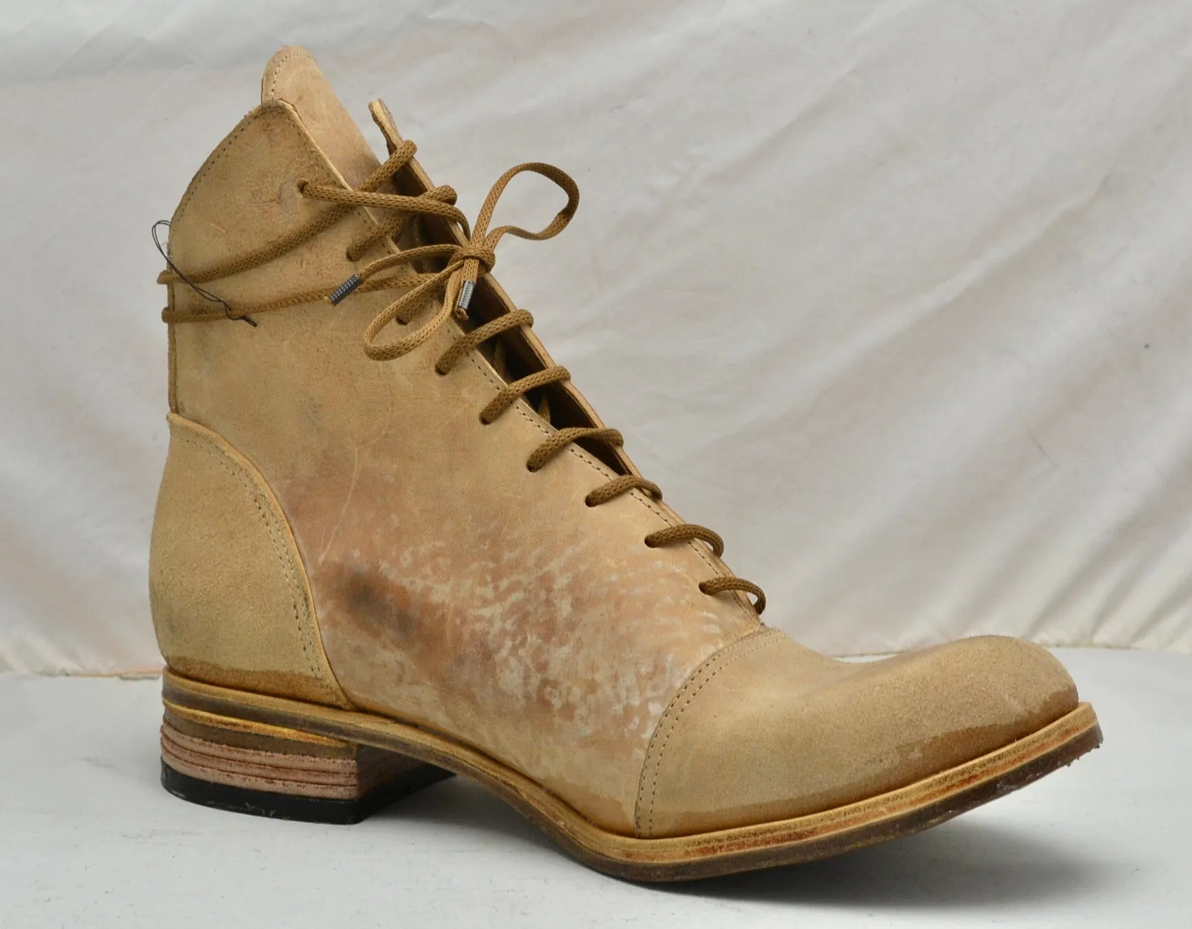 Fogey boot  |  Tan |  reverse cordovan