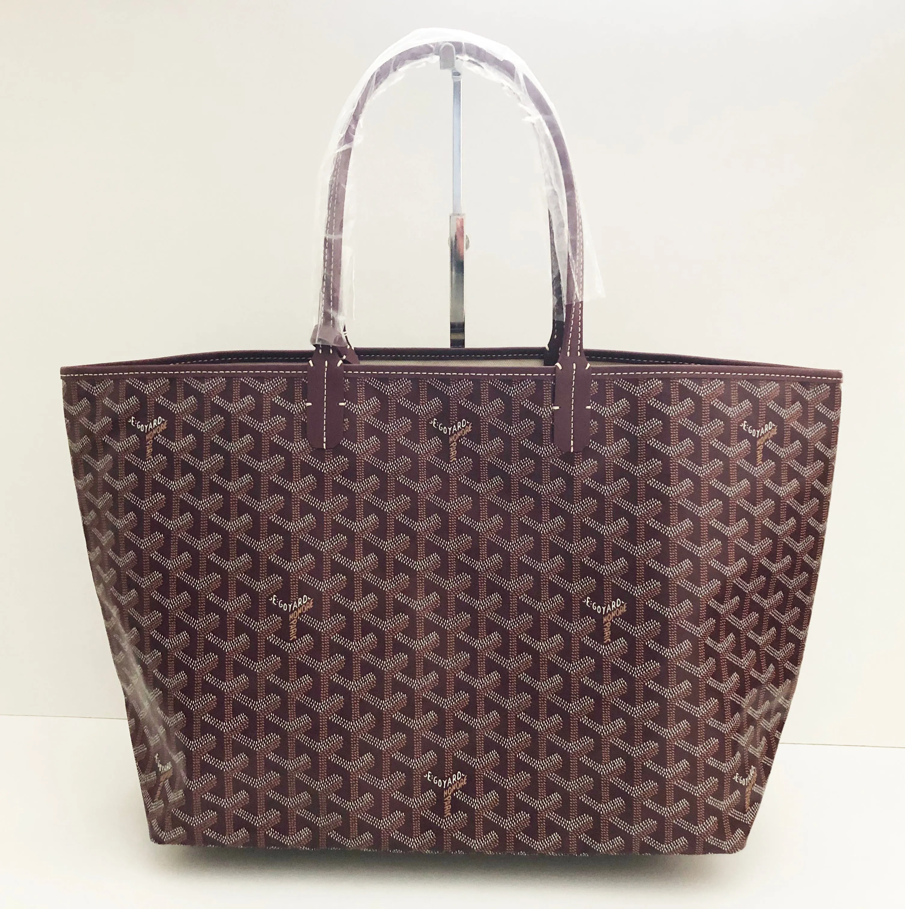 Goyard St. Louis Burgundy PM Tote (NWT)