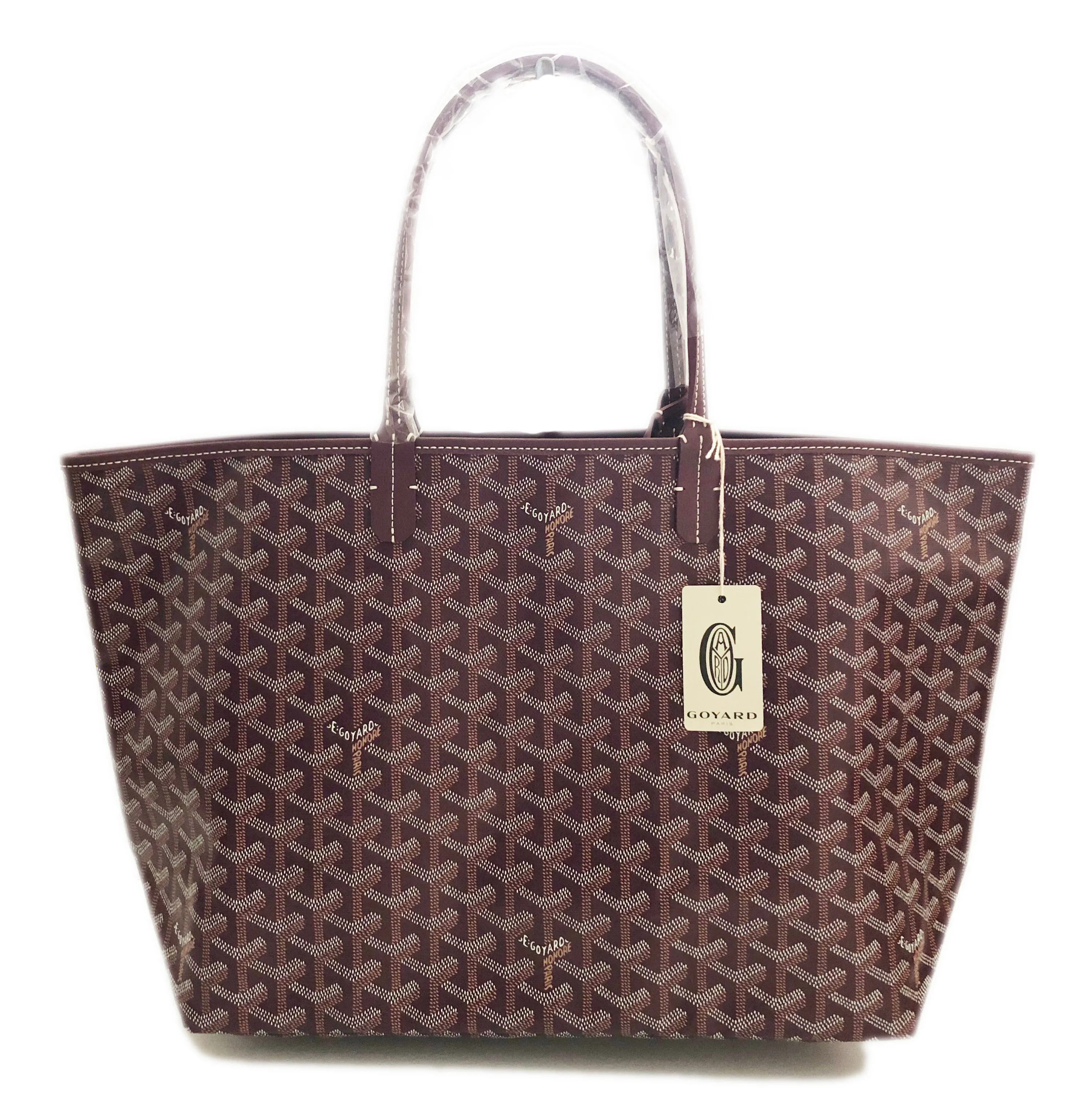 Goyard St. Louis Burgundy PM Tote (NWT)