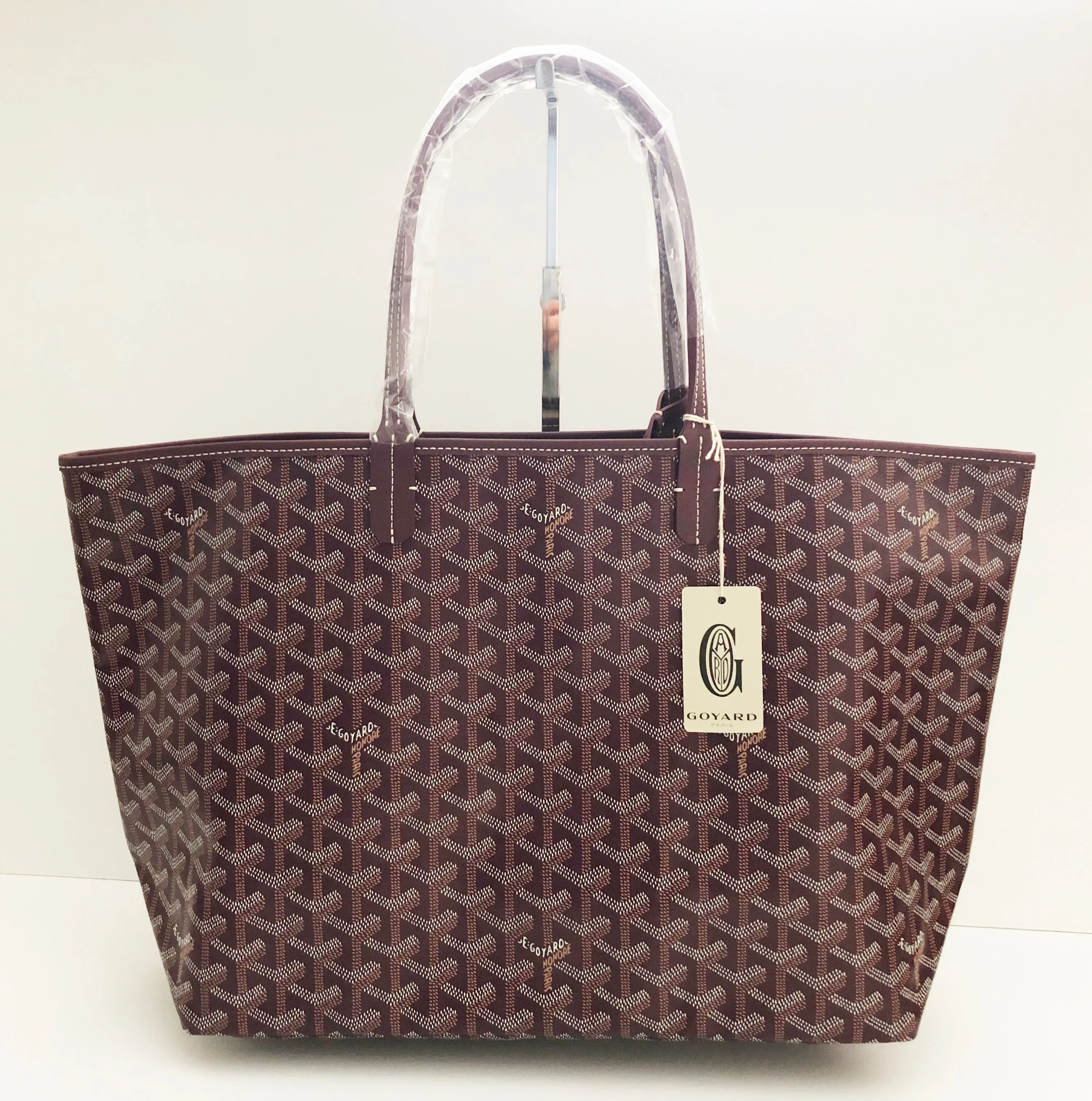 Goyard St. Louis Burgundy PM Tote (NWT)