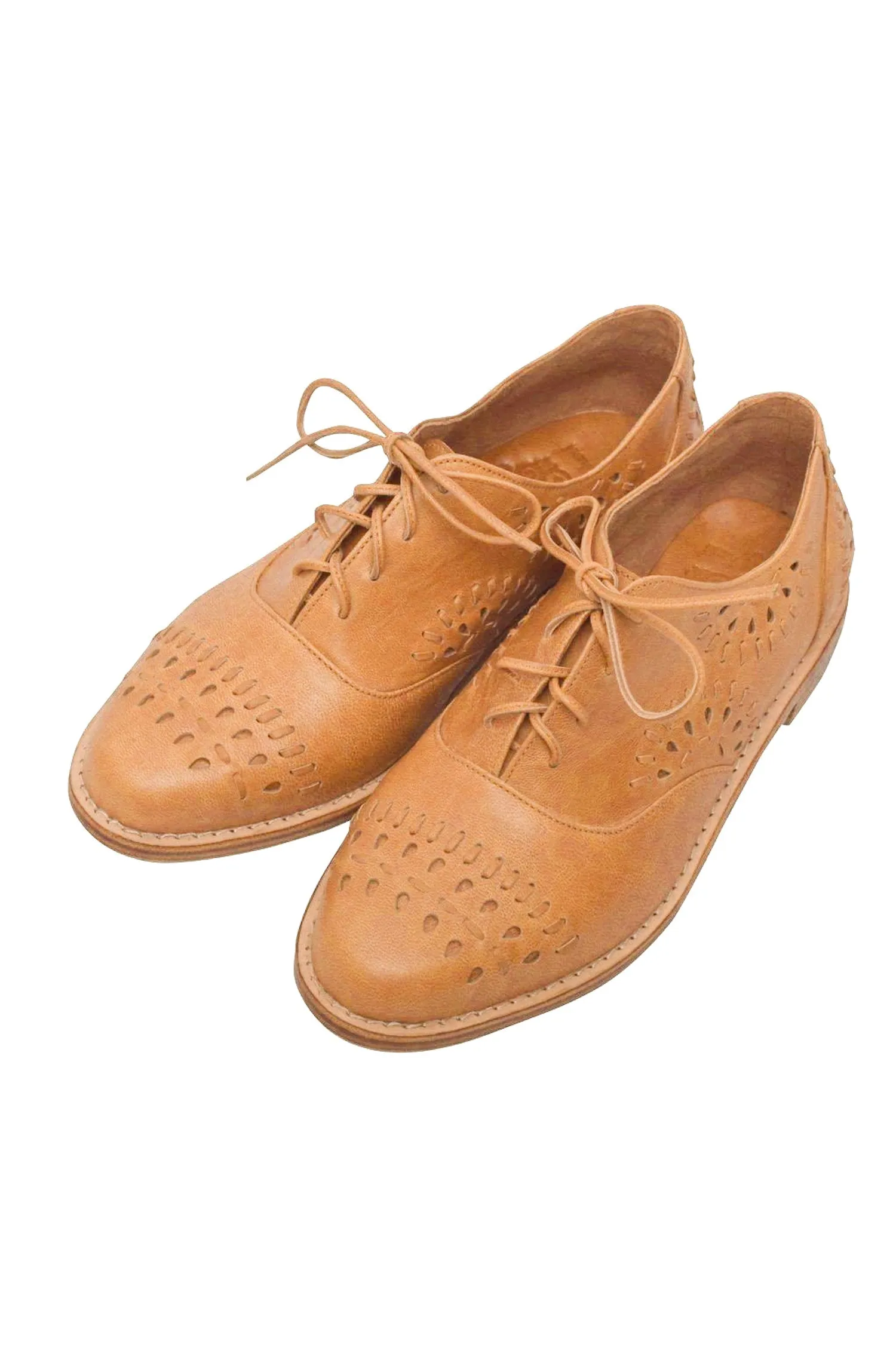 Heartbreak Leather Oxfords