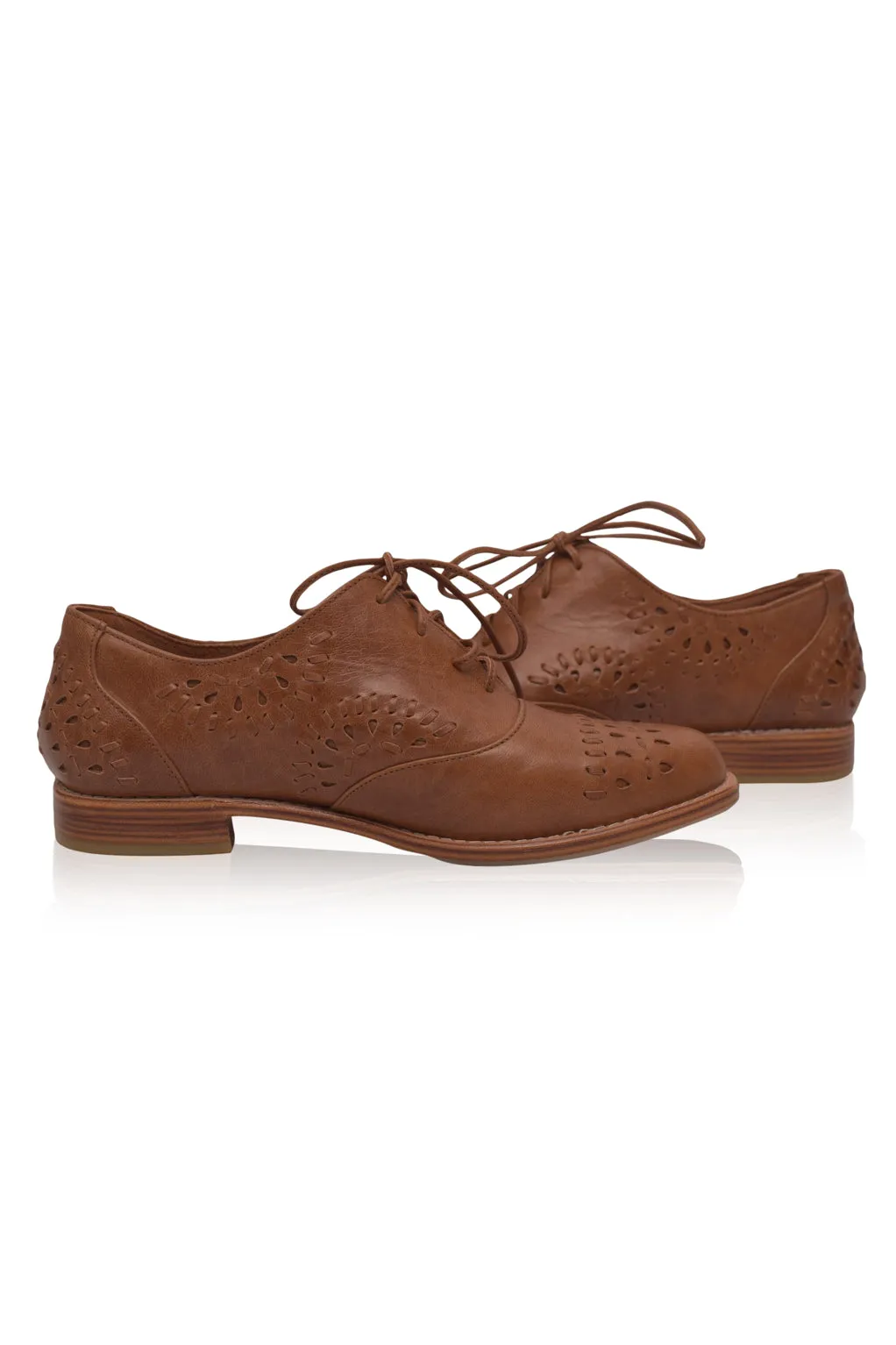 Heartbreak Leather Oxfords