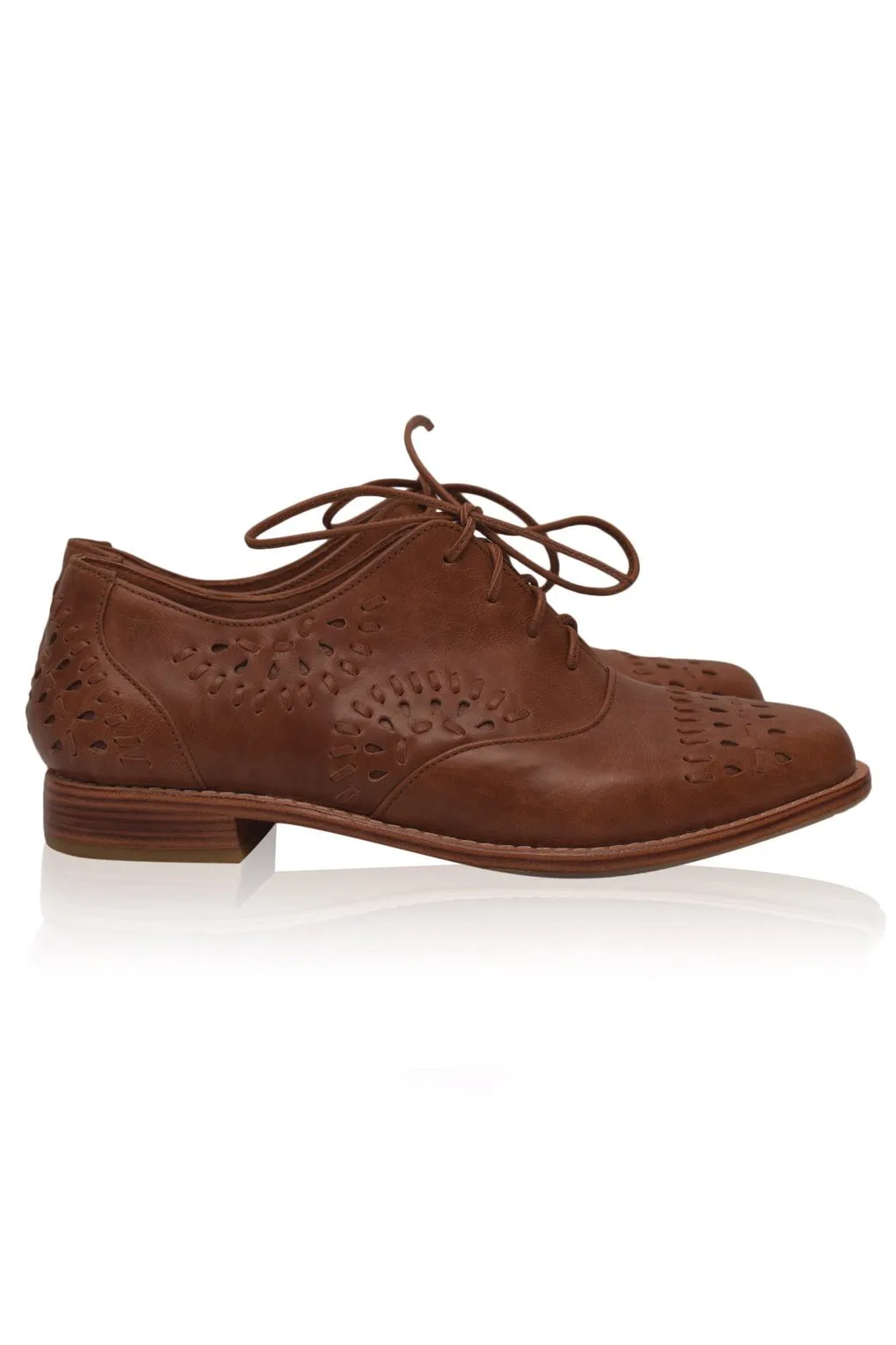 Heartbreak Leather Oxfords