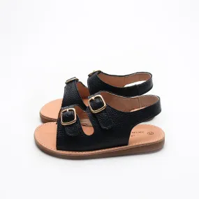 Kids Shoe - Little MeMe Sandal Banjo Black