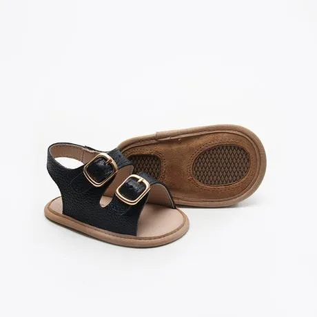 Kids Shoe - Little MeMe Sandal Banjo Black