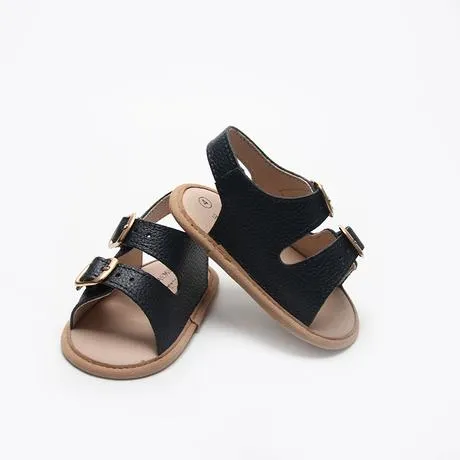 Kids Shoe - Little MeMe Sandal Banjo Black