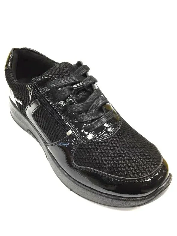 Ladies G-Comfort Lace Shoes Black 5188-2SL