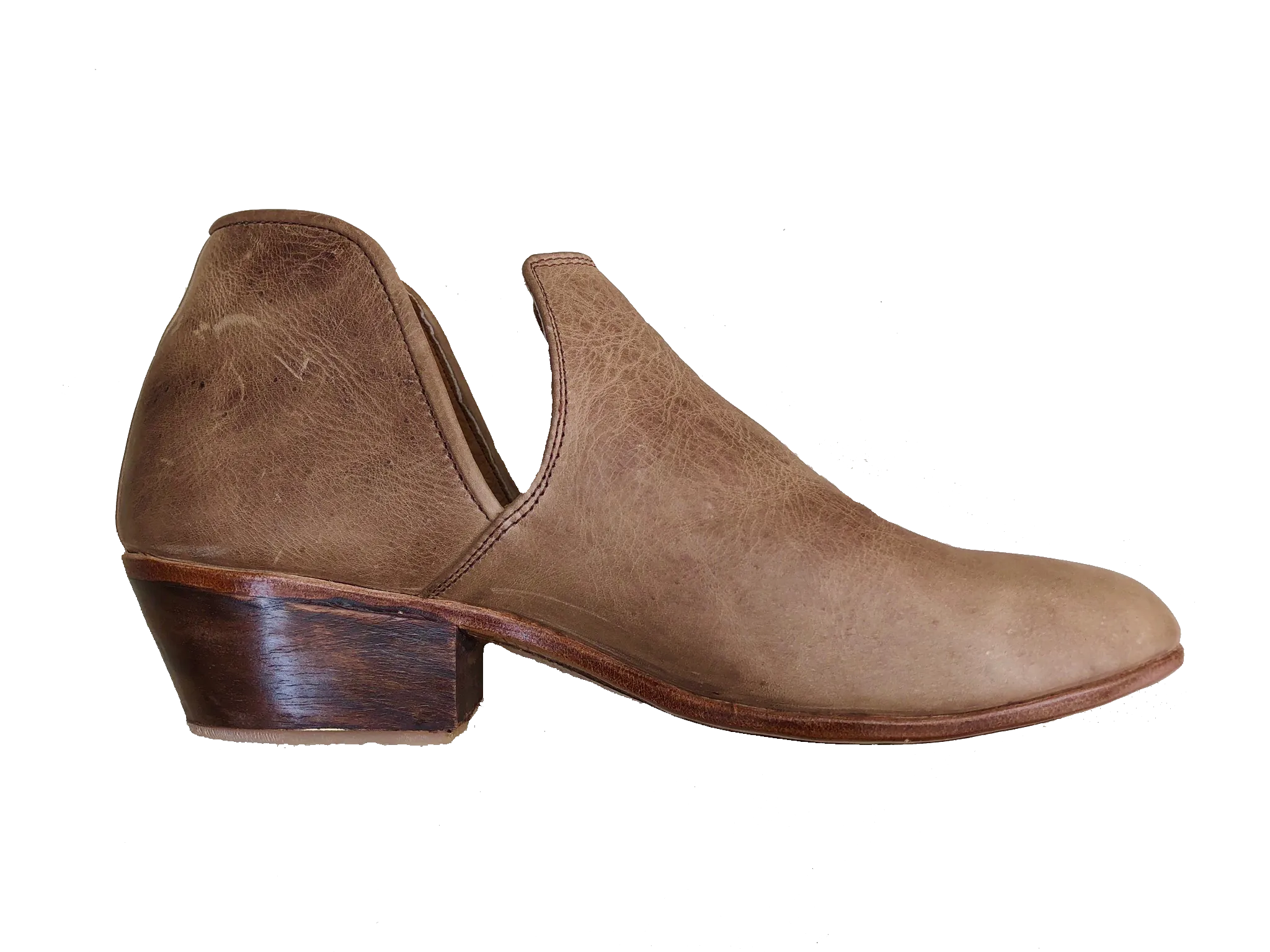 Light Brown Leather Vaquera