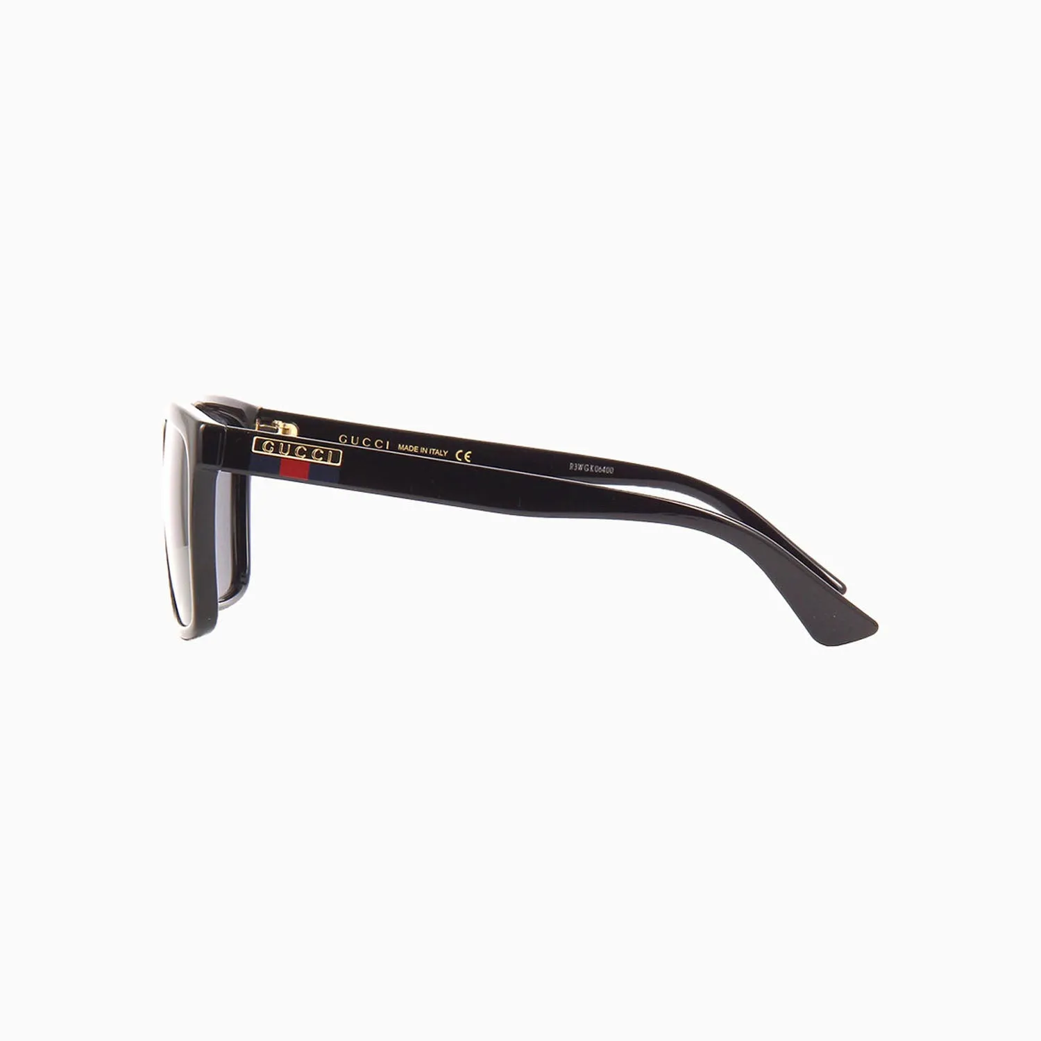 Men's Gucci Logo Black Sunglasses