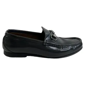 Men's Horsebit Loafers Black Size EU 41 / UK 7