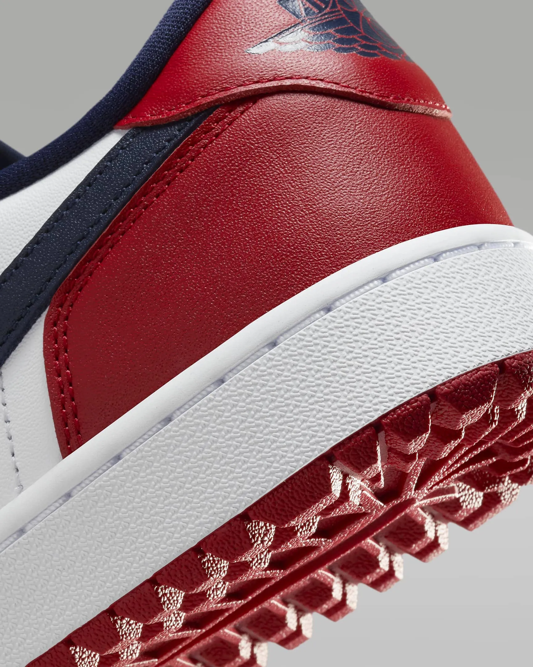 NIKE Air Jordan 1 Low G Blanc Bleu Rouge