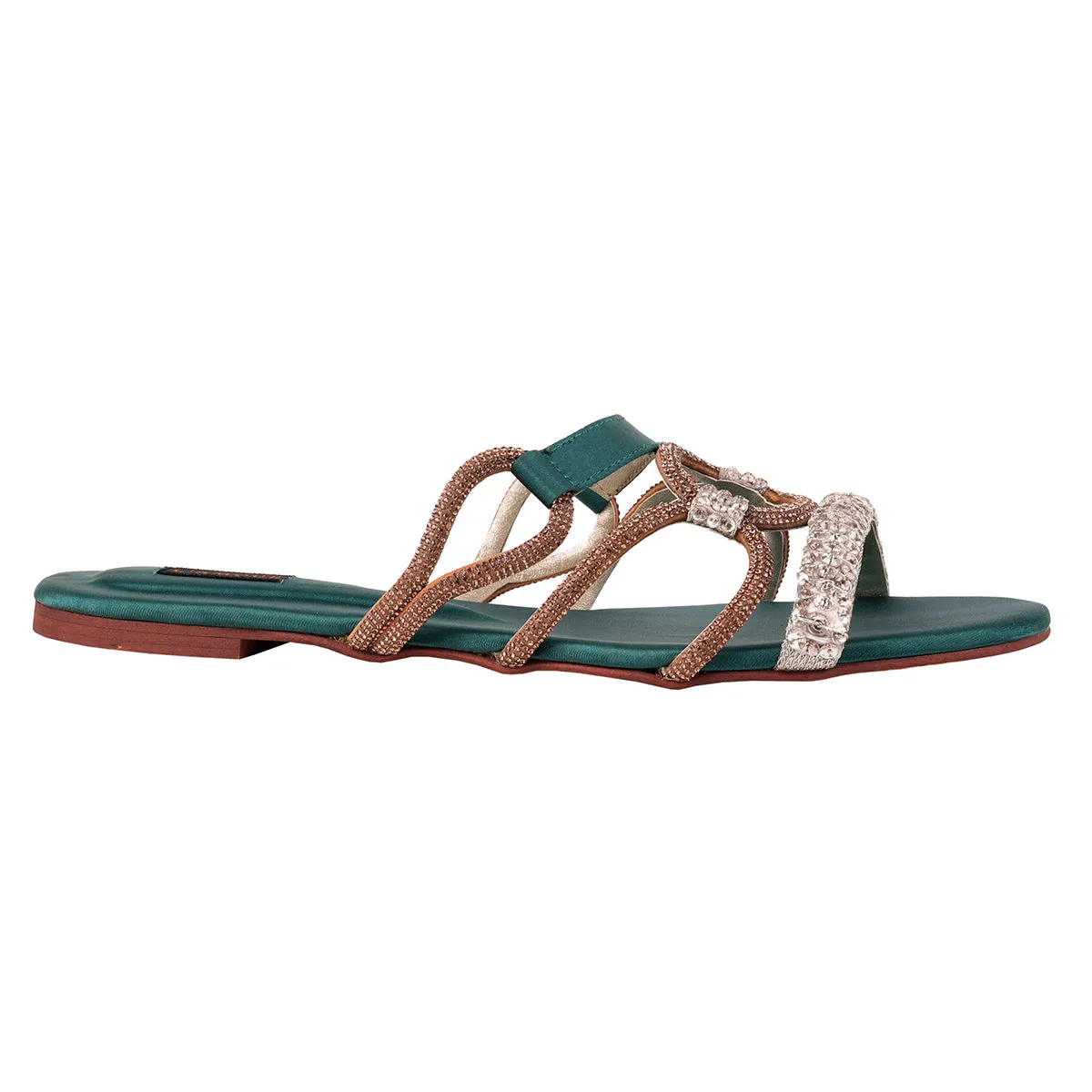 Norah Flats - Emerald green