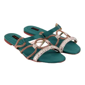 Norah Flats - Emerald green