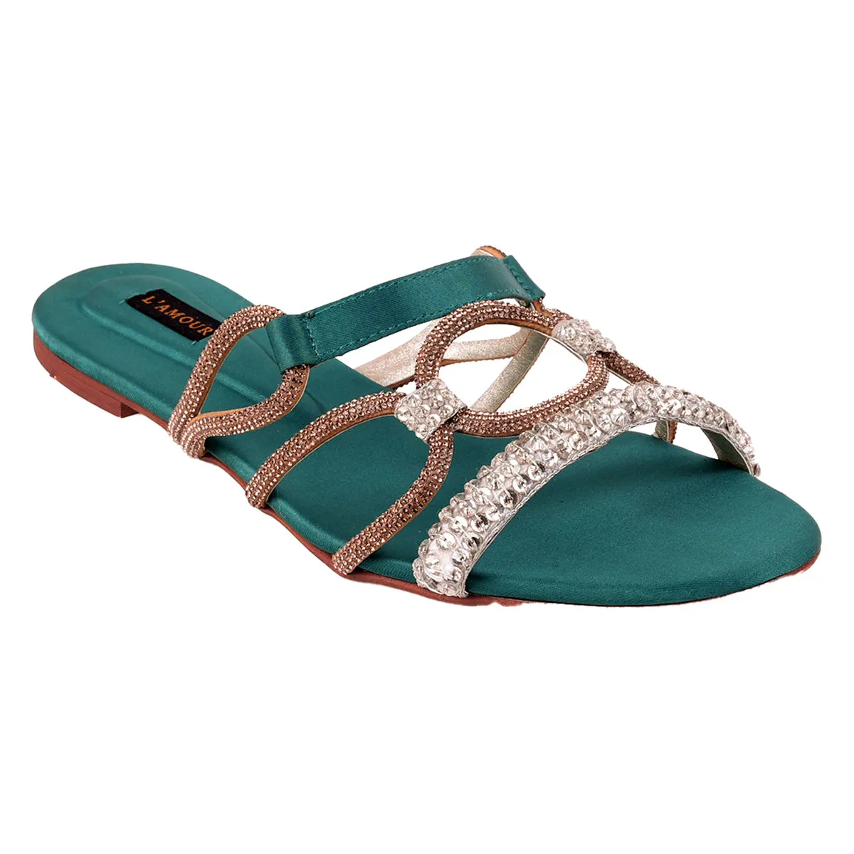 Norah Flats - Emerald green