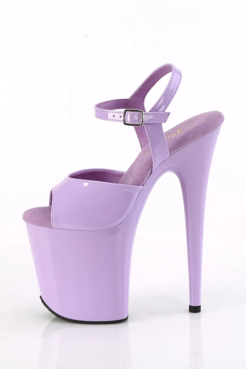 Pleaser USA Flamingo-809 8inch Pleasers - Patent Lavender