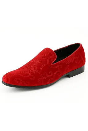 "Bryant" Red Tuxedo Shoes