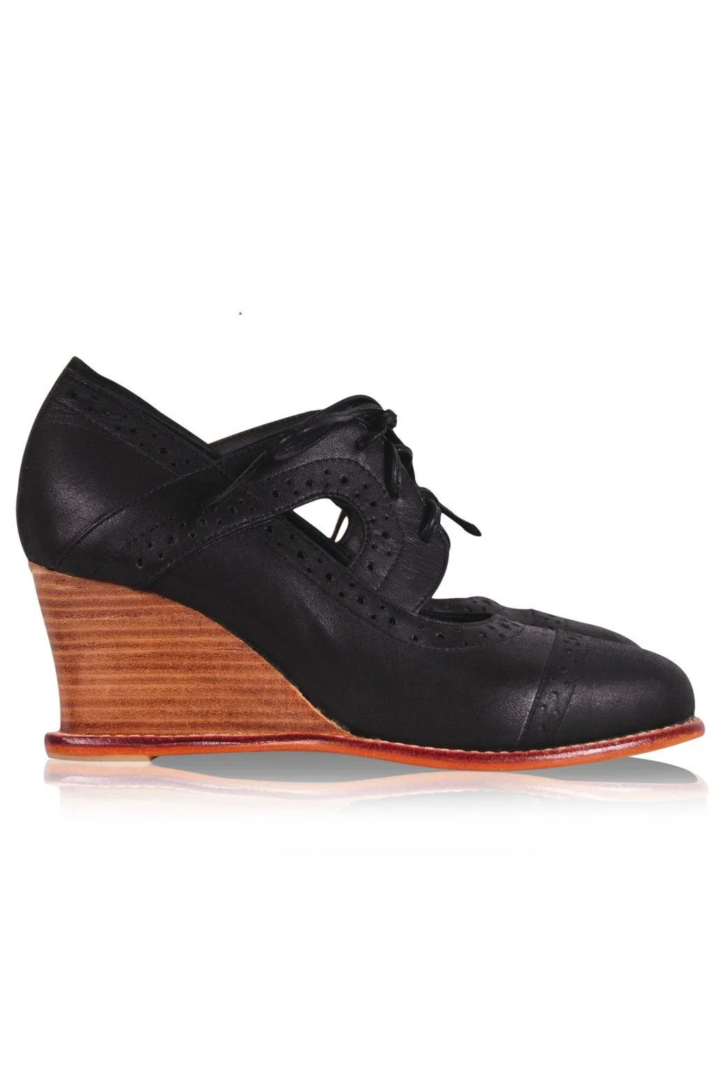 Stockholm Oxford Wedges