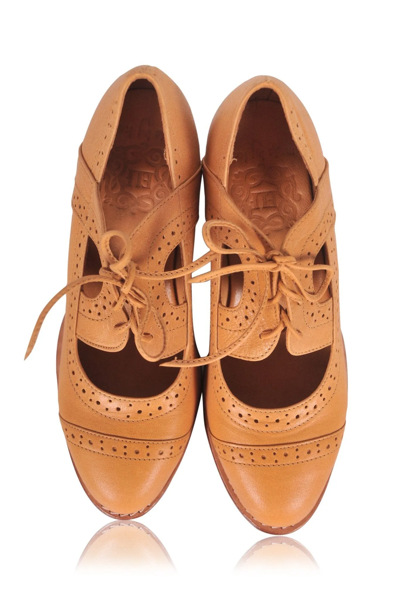 Stockholm Oxford Wedges