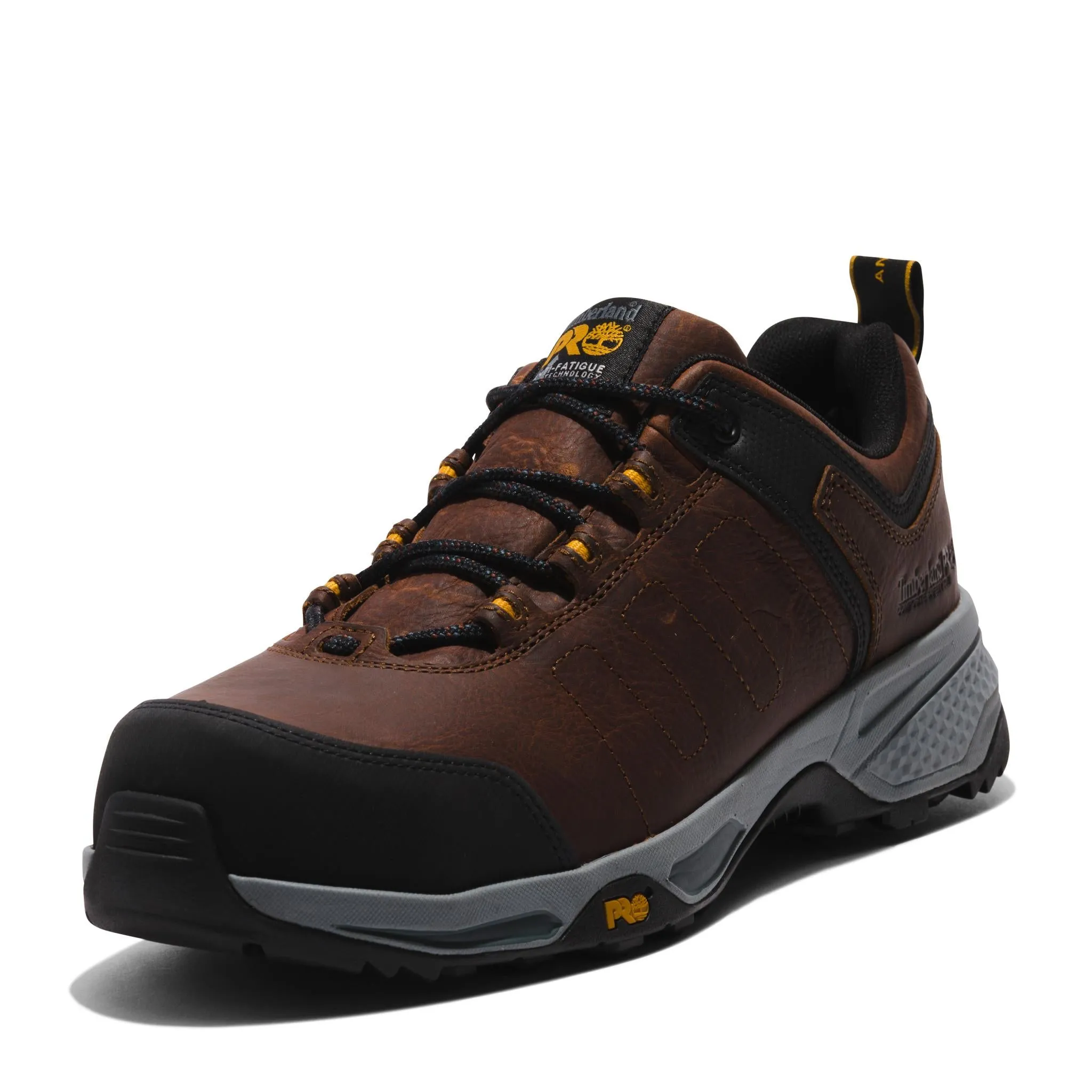 Switchback Composite-Toe Oxford Work Shoe Brown