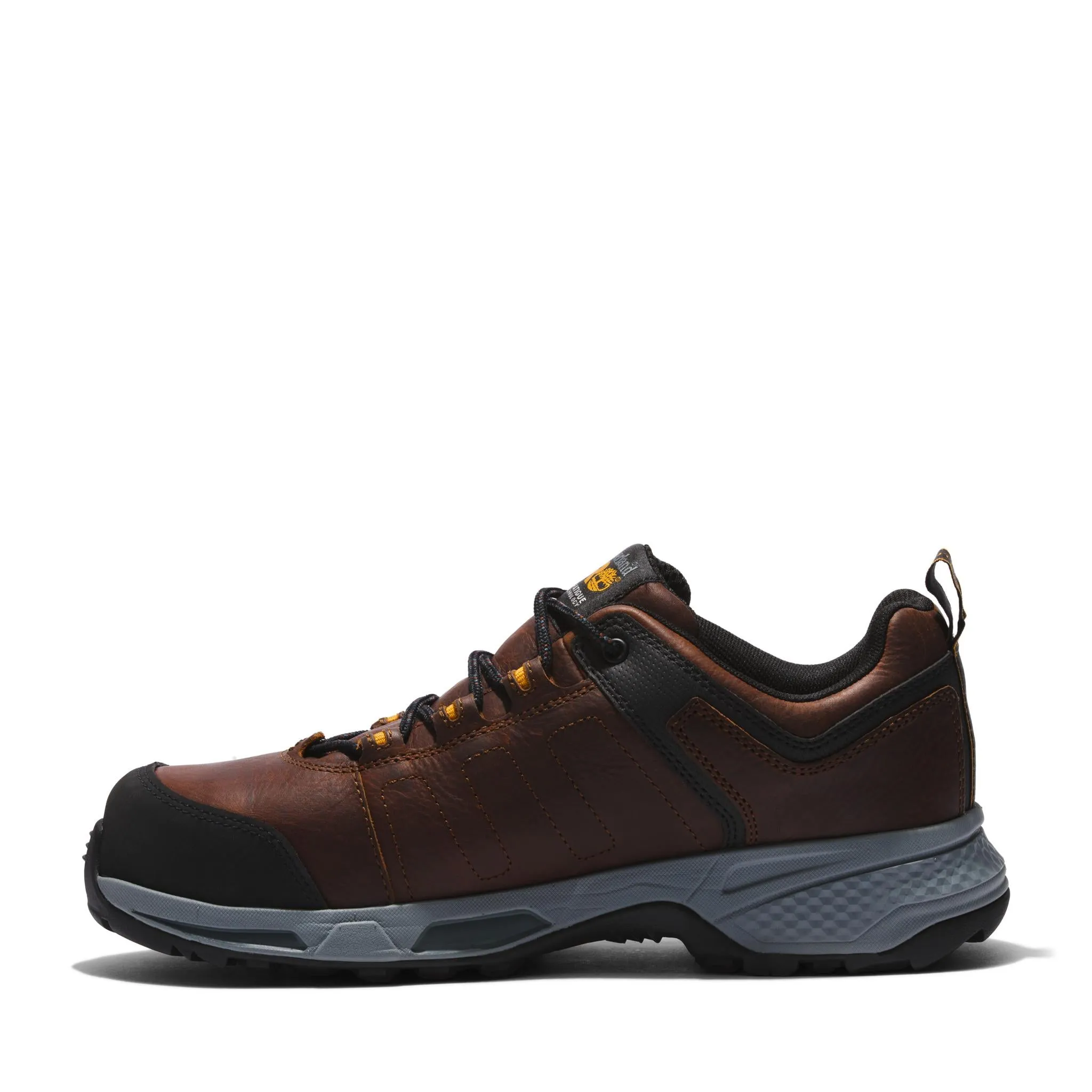 Switchback Composite-Toe Oxford Work Shoe Brown