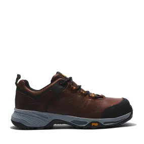 Switchback Composite-Toe Oxford Work Shoe Brown