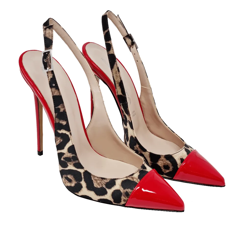 TAKA RASO ANIMALIER / ROSSO