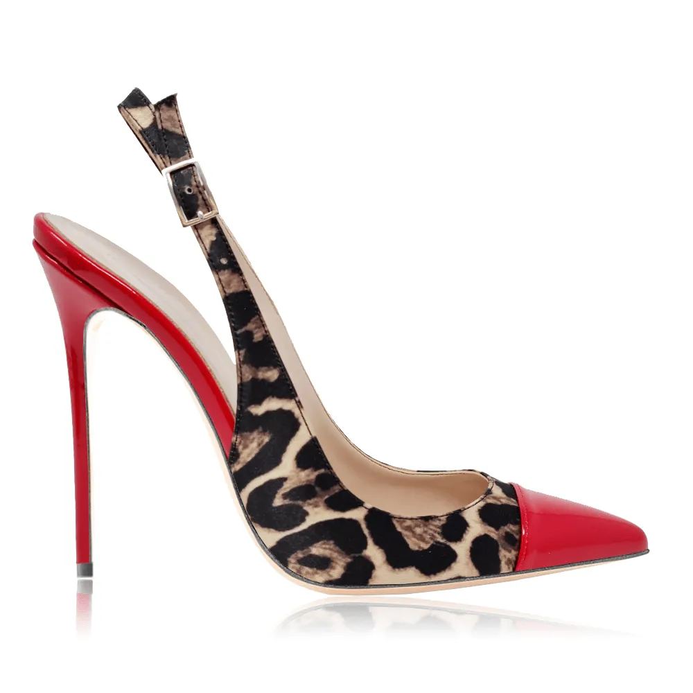 TAKA RASO ANIMALIER / ROSSO