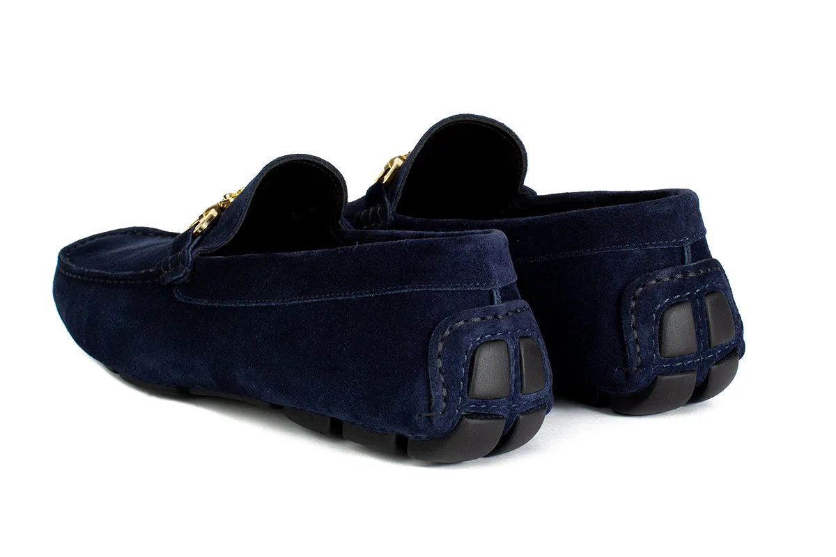 The Woods Bit Driving Loafer - Blue Suede